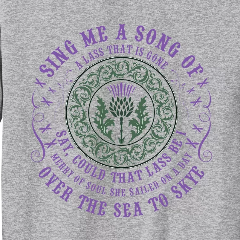 Sing Me A Song Of A Lass That Is Gone Dragonfly Tall Sweatshirt