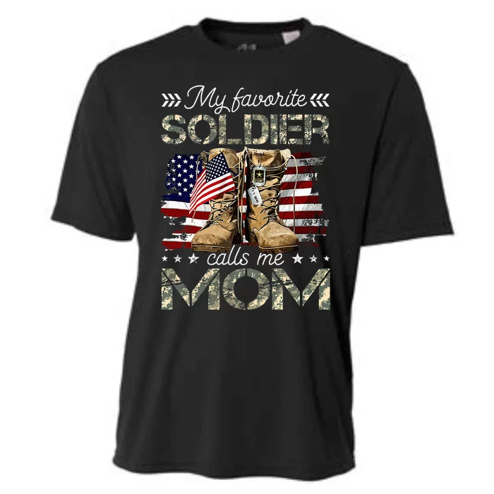 Soldier Mom Army Graduation Mom Cooling Performance Crew T-Shirt