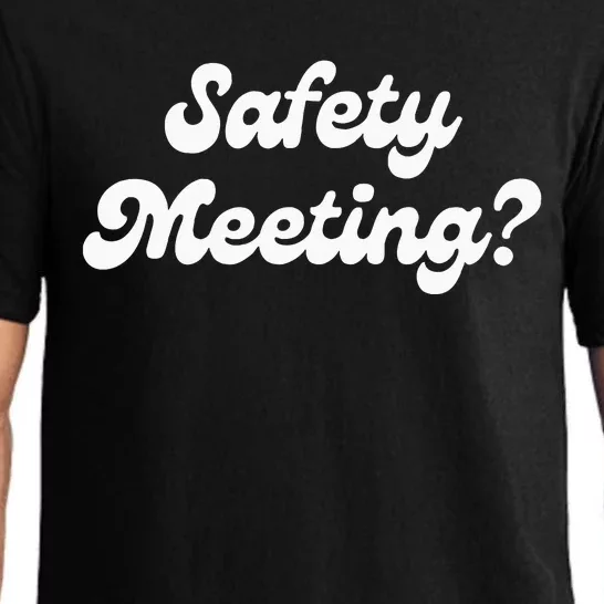 Safety Meeting Apparel Pajama Set