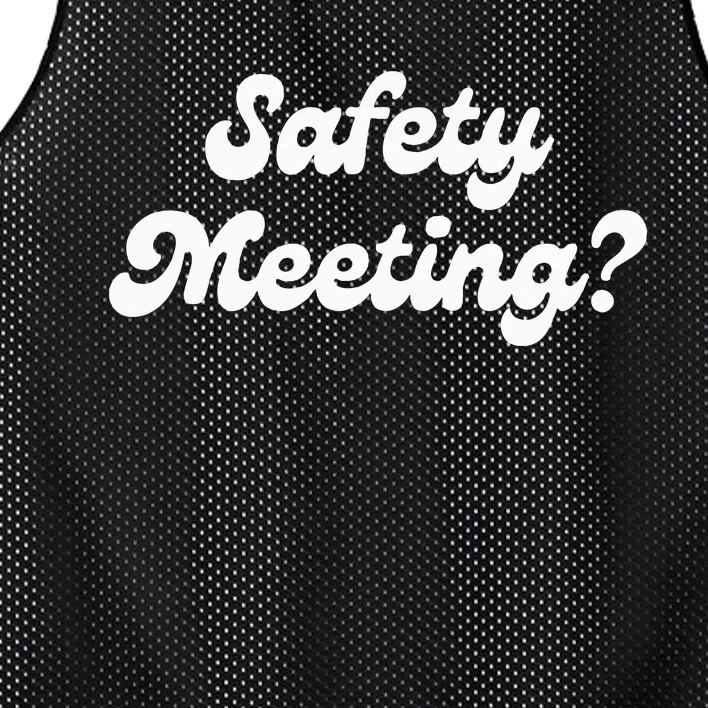 Safety Meeting Apparel Mesh Reversible Basketball Jersey Tank