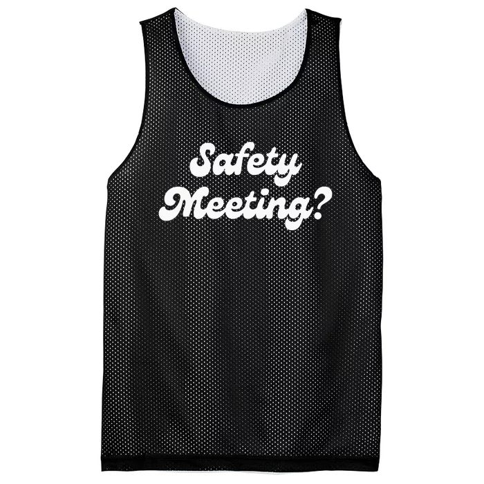 Safety Meeting Apparel Mesh Reversible Basketball Jersey Tank