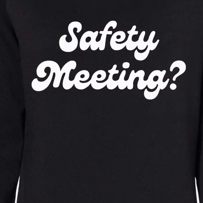 Safety Meeting Apparel Womens California Wash Sweatshirt