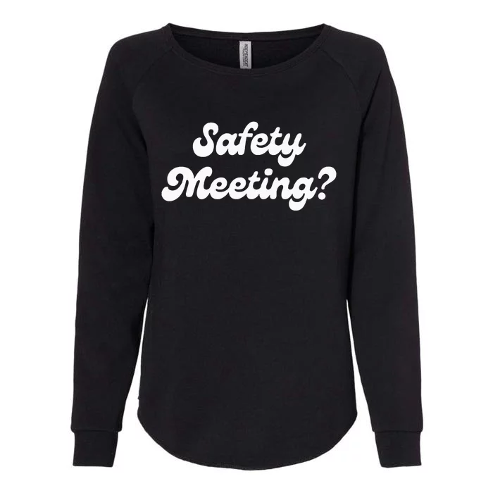 Safety Meeting Apparel Womens California Wash Sweatshirt