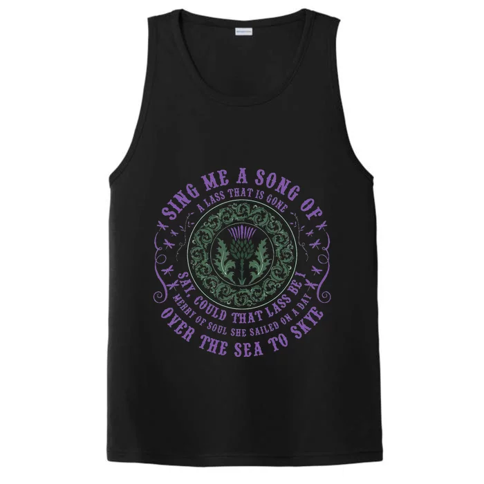 Sing Me A Song Of A Lass That Is Gone Dragonfly Performance Tank