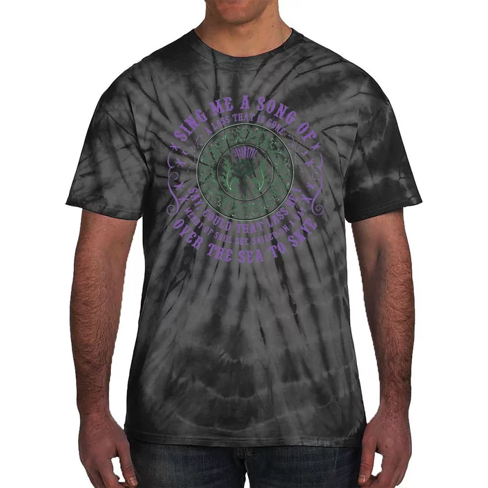 Sing Me A Song Of A Lass That Is Gone Dragonfly Tie-Dye T-Shirt