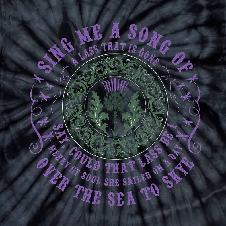 Sing Me A Song Of A Lass That Is Gone Dragonfly Tie-Dye T-Shirt