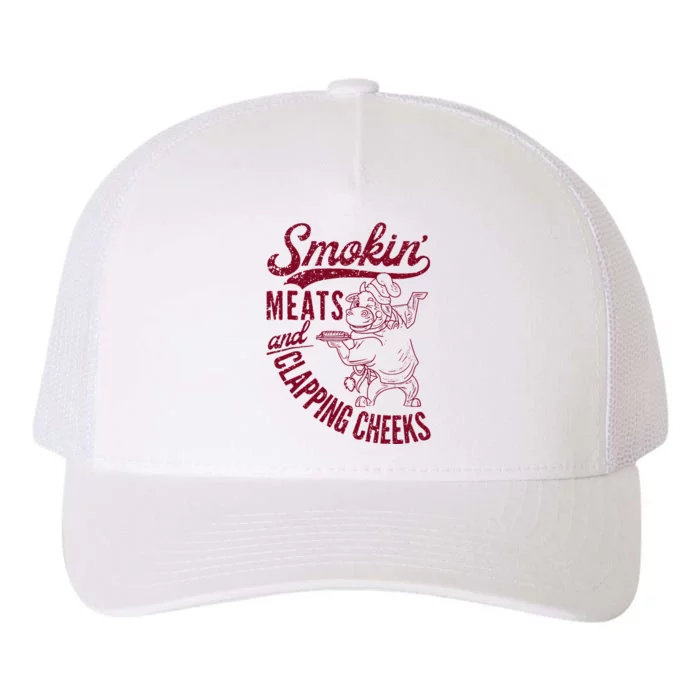 Smoking Meats And Clapping Cheeks Yupoong Adult 5-Panel Trucker Hat