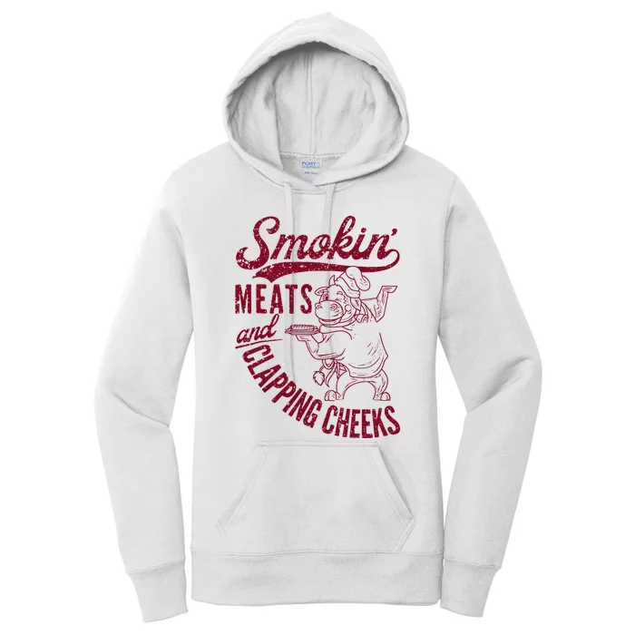 Smoking Meats And Clapping Cheeks Women's Pullover Hoodie