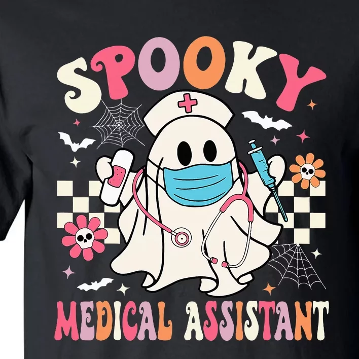 Spooky Medical Assistant Cute Halloween Med Assistant Tall T-Shirt