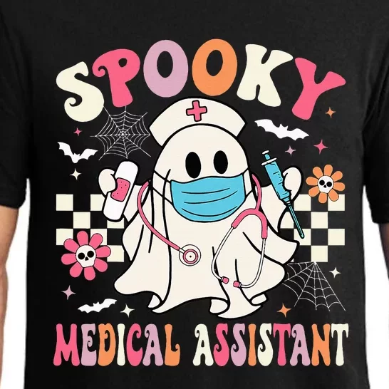 Spooky Medical Assistant Cute Halloween Med Assistant Pajama Set