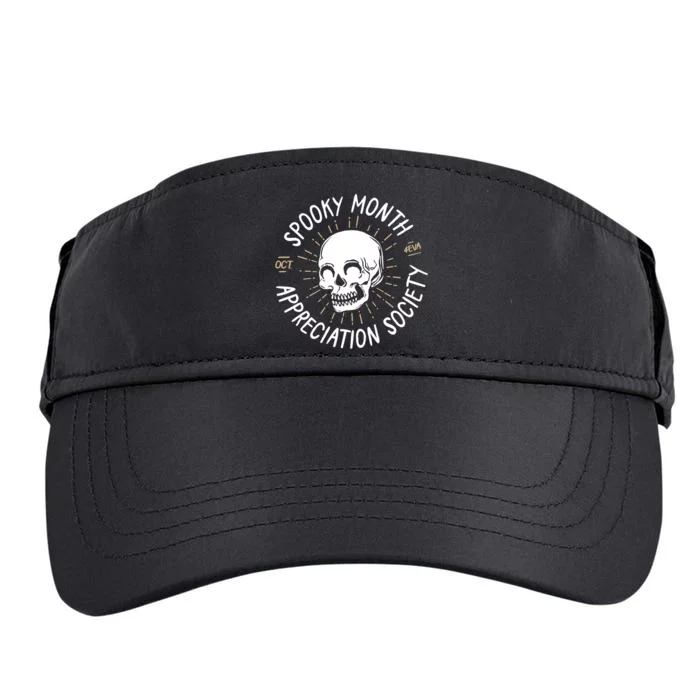 Spooky Month Appreciation Society Adult Drive Performance Visor