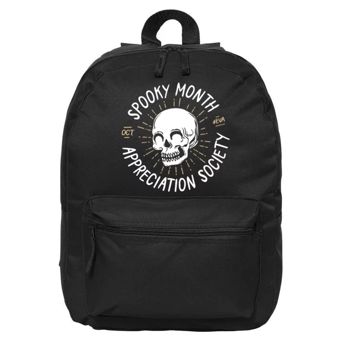 Spooky Month Appreciation Society 16 in Basic Backpack