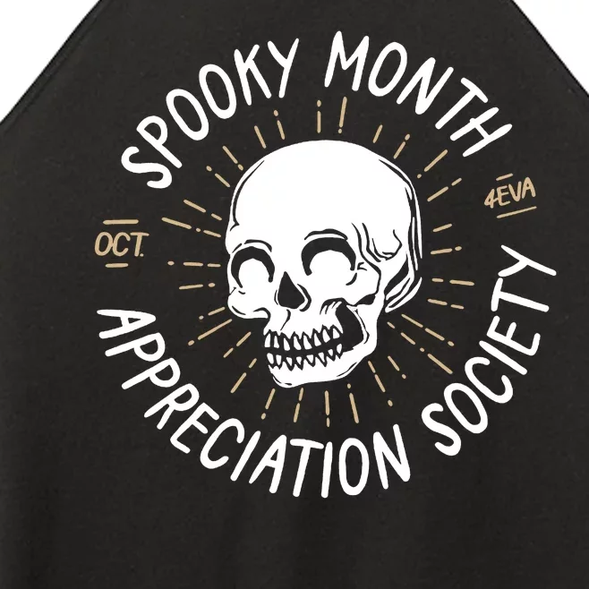 Spooky Month Appreciation Society Women’s Perfect Tri Rocker Tank