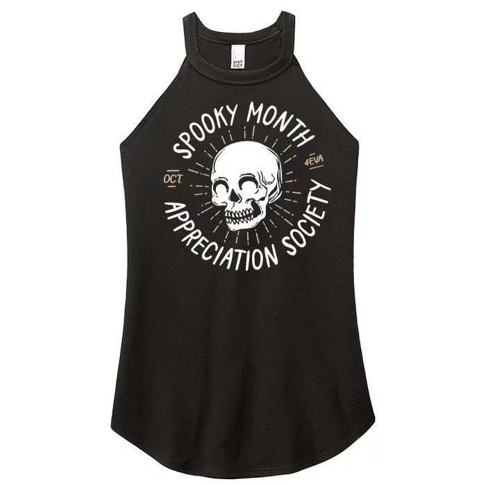 Spooky Month Appreciation Society Women’s Perfect Tri Rocker Tank