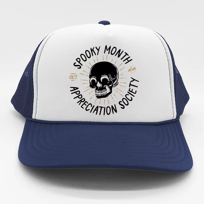 Spooky Month Appreciation Society Trucker Hat