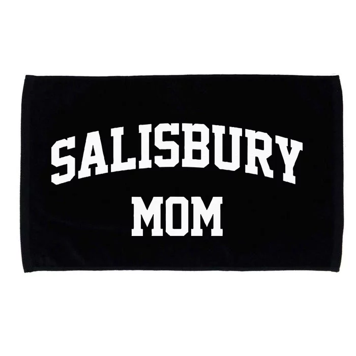 Salisbury Mom Arch College University Font Microfiber Hand Towel