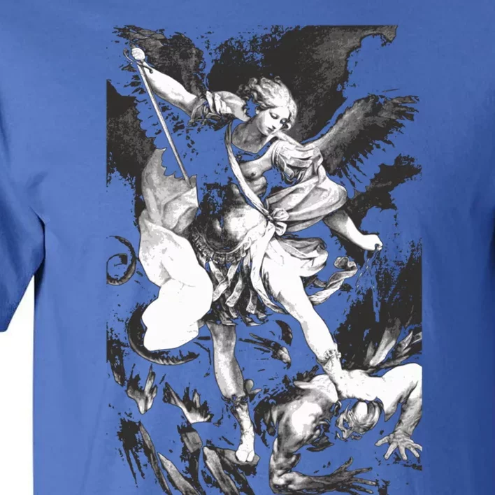 Saint Michael Archangel Angel Catholic Patron Gift Tall T-Shirt