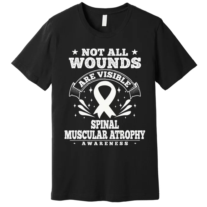 Spinal Muscular Atrophy Warriors SMA Awareness Premium T-Shirt