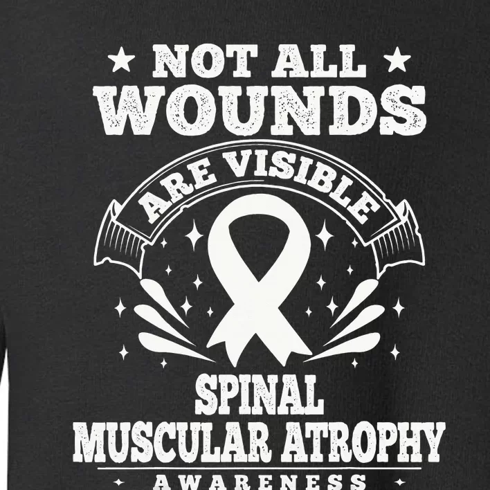 Spinal Muscular Atrophy Warriors SMA Awareness Toddler Sweatshirt