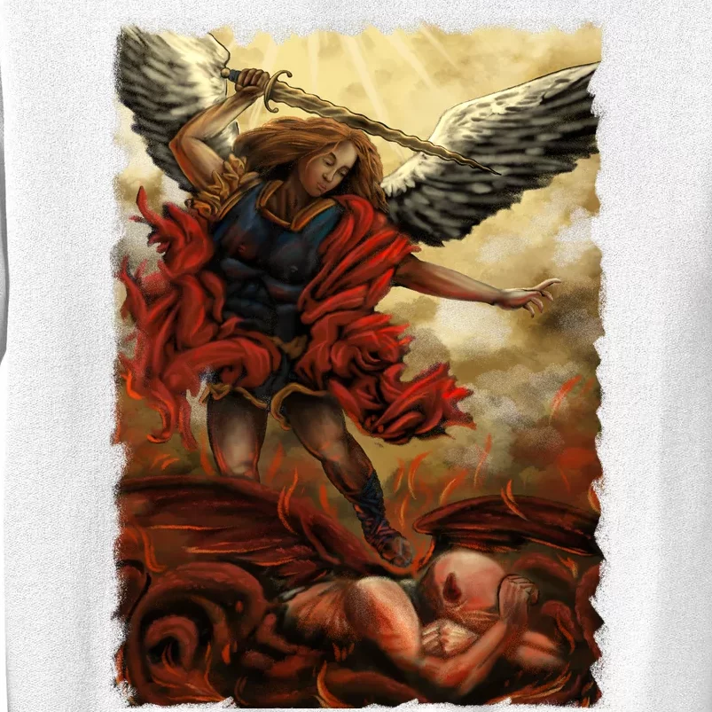 Saint Michael ArchAngel Painting Sweatshirt