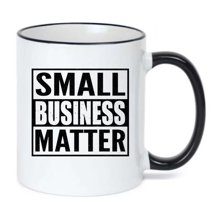 Small Business Matter Black Color Changing Mug