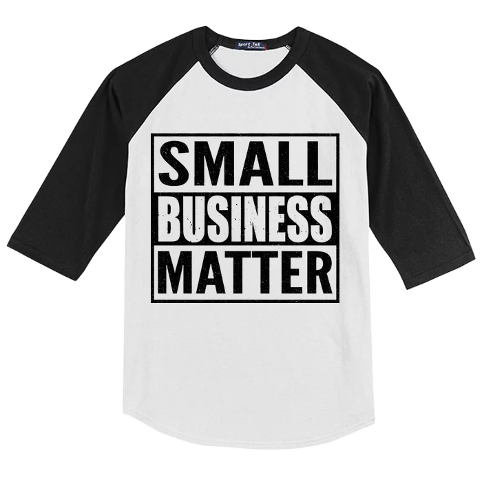 Small Business Matter Kids Colorblock Raglan Jersey