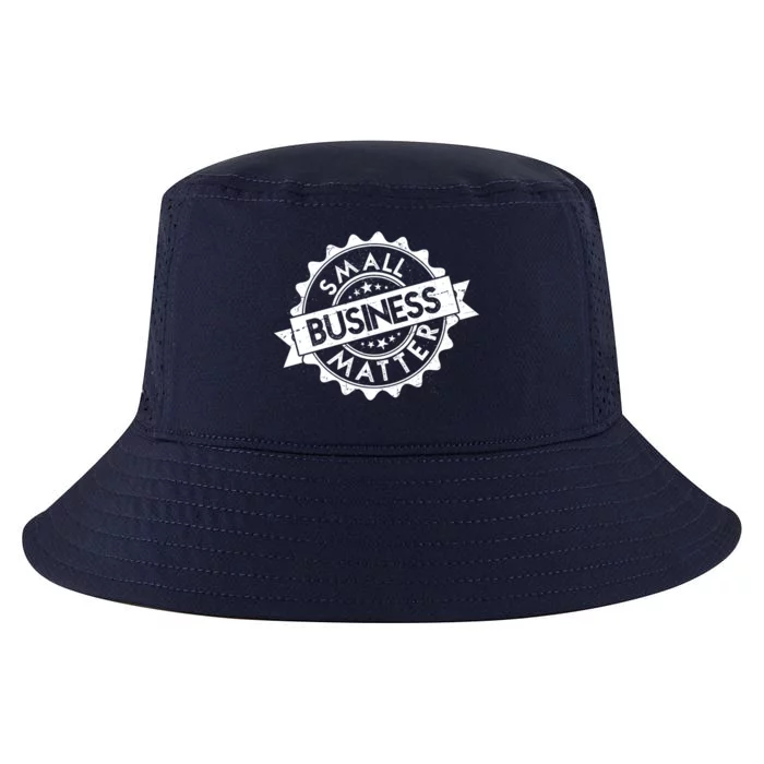 Small Business Matter Stamp Emblem Cool Comfort Performance Bucket Hat