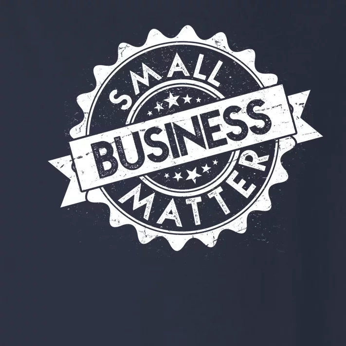 Small Business Matter Stamp Emblem Toddler Long Sleeve Shirt