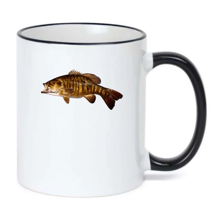 Smallmouth Leap Black Color Changing Mug