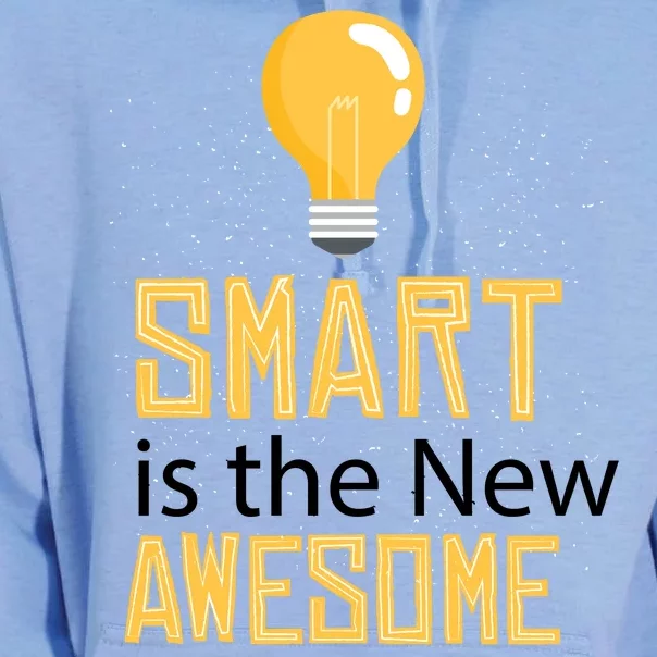 Smart Is Awesome Unisex Surf Hoodie