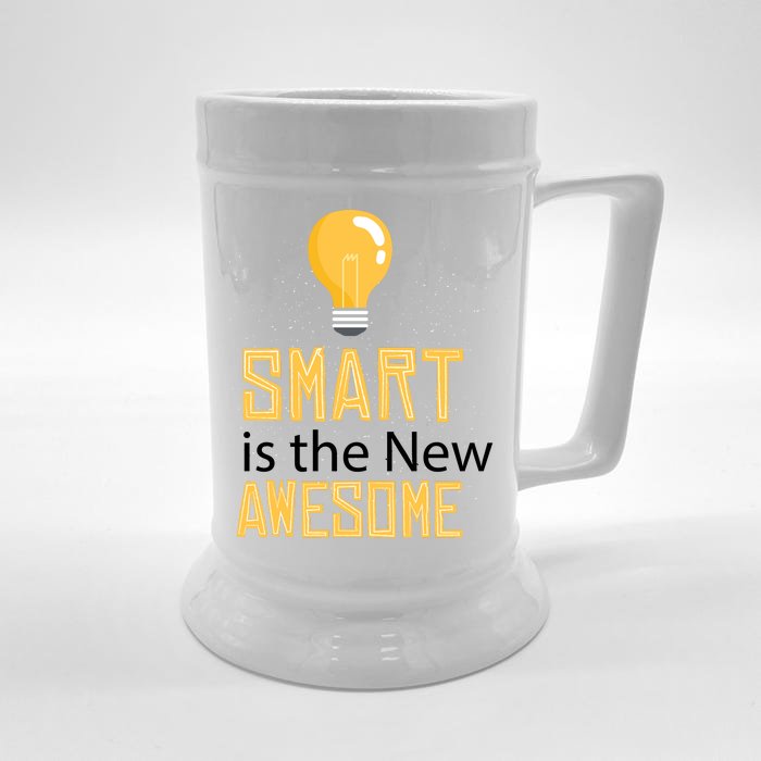 Smart Is Awesome Front & Back Beer Stein