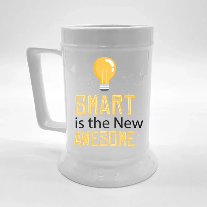 Smart Is Awesome Front & Back Beer Stein