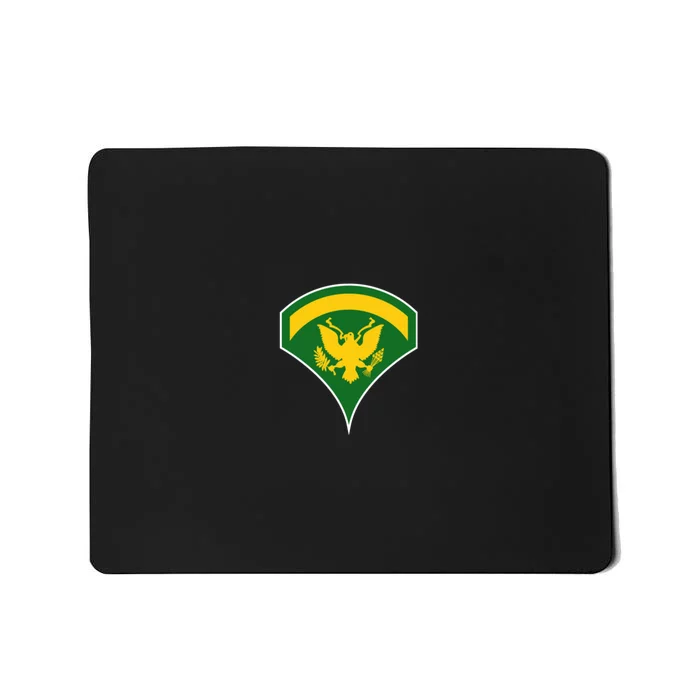 Specialist Military Badge Mousepad