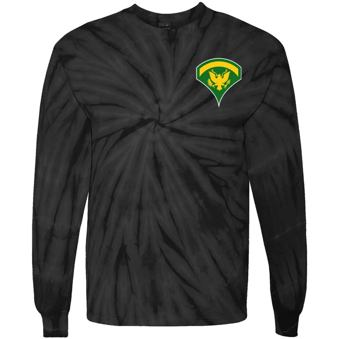 Specialist Military Badge Tie-Dye Long Sleeve Shirt