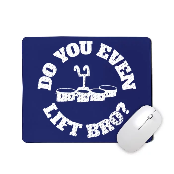 School Marching Band Tenor Drums Funny Drummer Mousepad