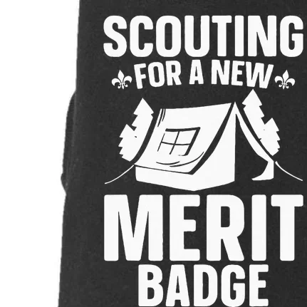 Scouting Merit Badge Wilderness Uniform Nature Scout Doggie 3-End Fleece Hoodie