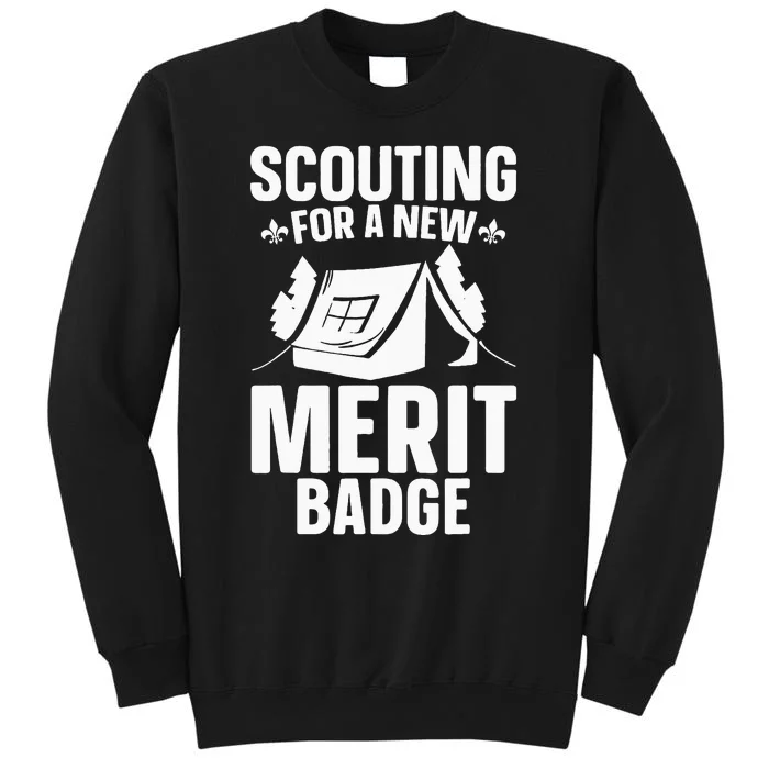 Scouting Merit Badge Wilderness Uniform Nature Scout Tall Sweatshirt