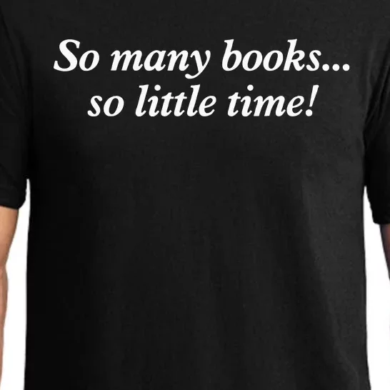 So Many Books Little Time Loves To Read Books Bookworm Pajama Set