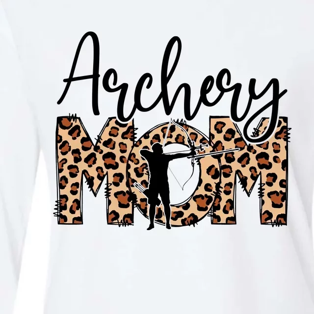 Sports Mom Bundle Archery Womens Cotton Relaxed Long Sleeve T-Shirt