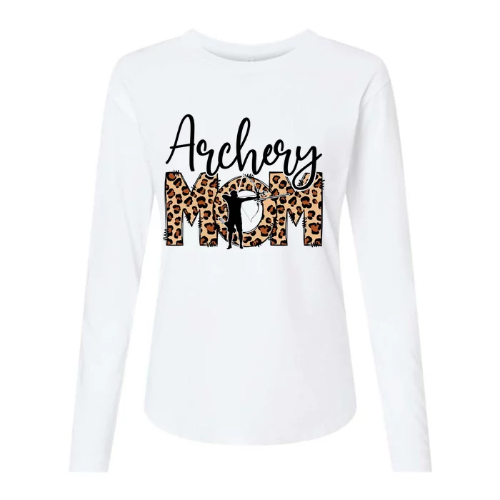 Sports Mom Bundle Archery Womens Cotton Relaxed Long Sleeve T-Shirt