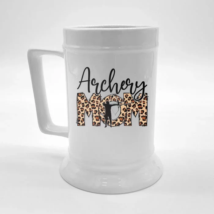 Sports Mom Bundle Archery Front & Back Beer Stein