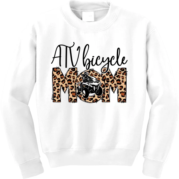 Sports Mom Bundle ATV Bicycle Kids Sweatshirt