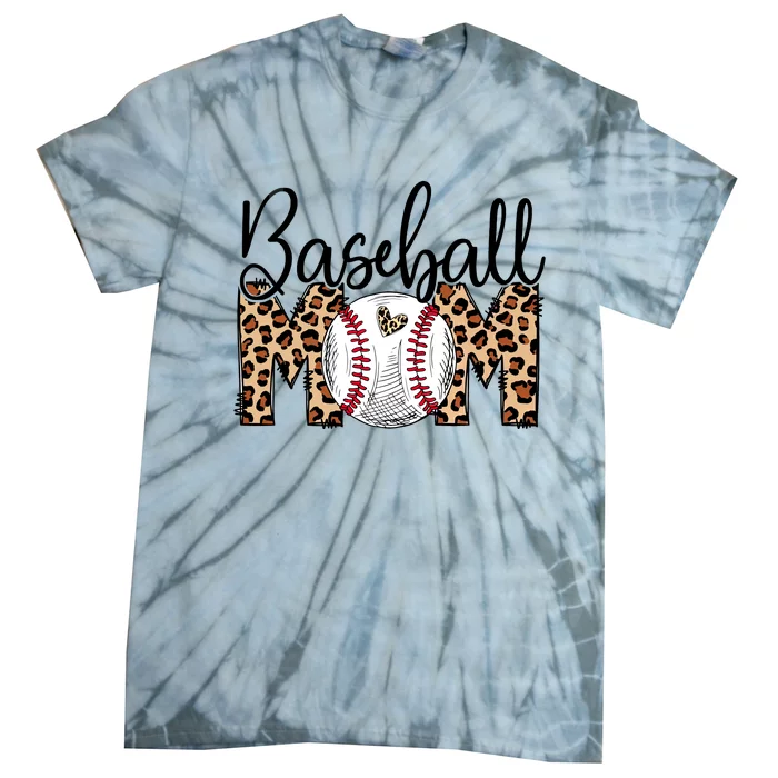 Sports Mom Bundle Baseball Tie-Dye T-Shirt