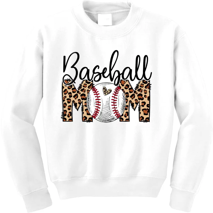 Sports Mom Bundle Baseball Kids Sweatshirt