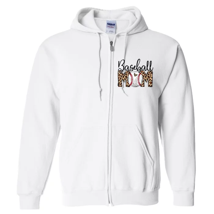 Sports Mom Bundle Baseball Full Zip Hoodie