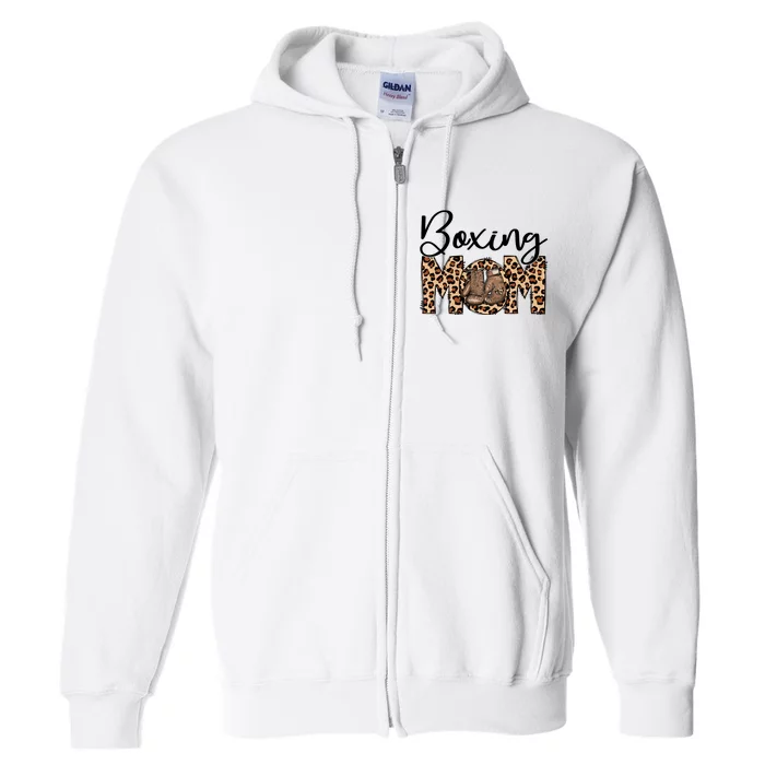 Sports Mom Bundle Boxing Full Zip Hoodie