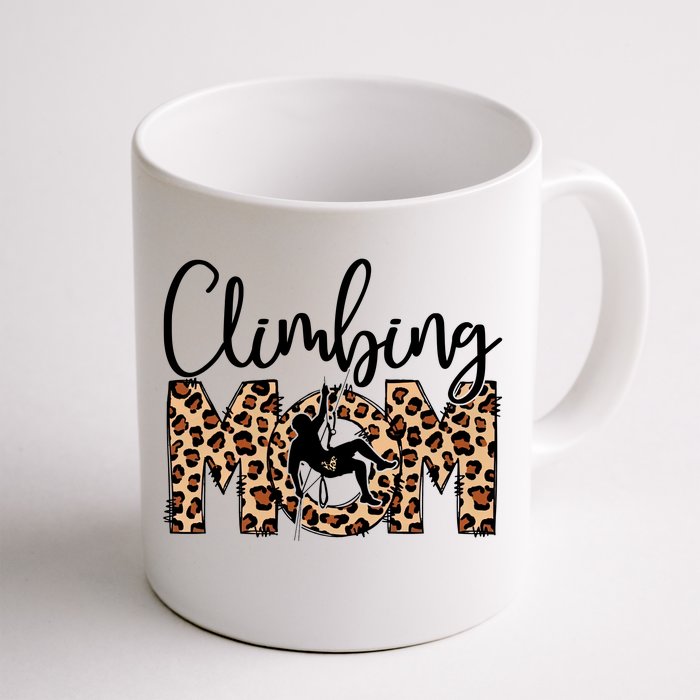 Sports Mom Bundle Climbing Front & Back Coffee Mug