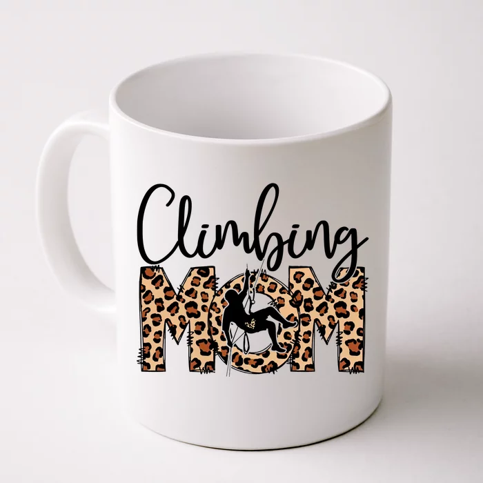 Sports Mom Bundle Climbing Front & Back Coffee Mug