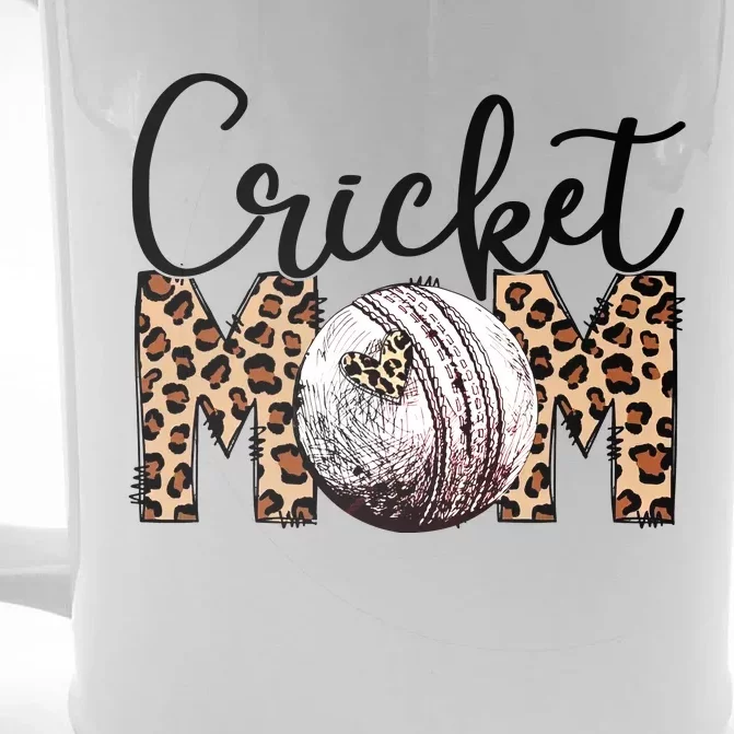 Sports Mom Bundle Cricket Front & Back Beer Stein