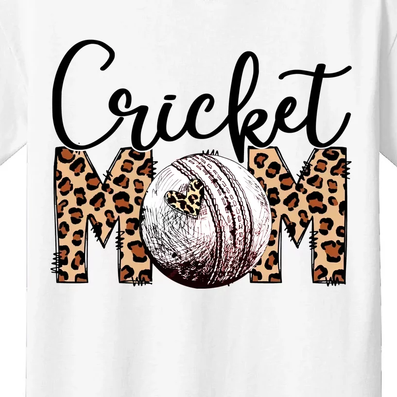 Sports Mom Bundle Cricket Kids T-Shirt